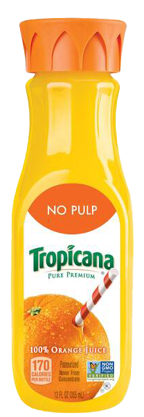 Tropicana No pulp - 12oz