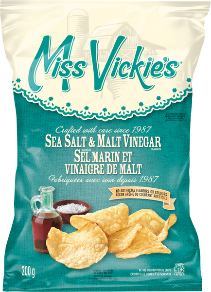 MISS VICKIE’S Sea Salt & Malt Vinegar