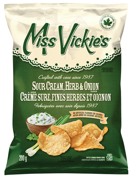 MISS VICKIE’S Sour Cream, Herb & Onion